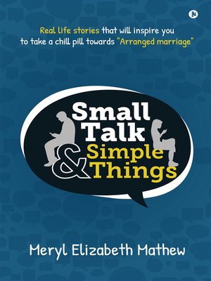 cover image of Small Talk And Simple Things